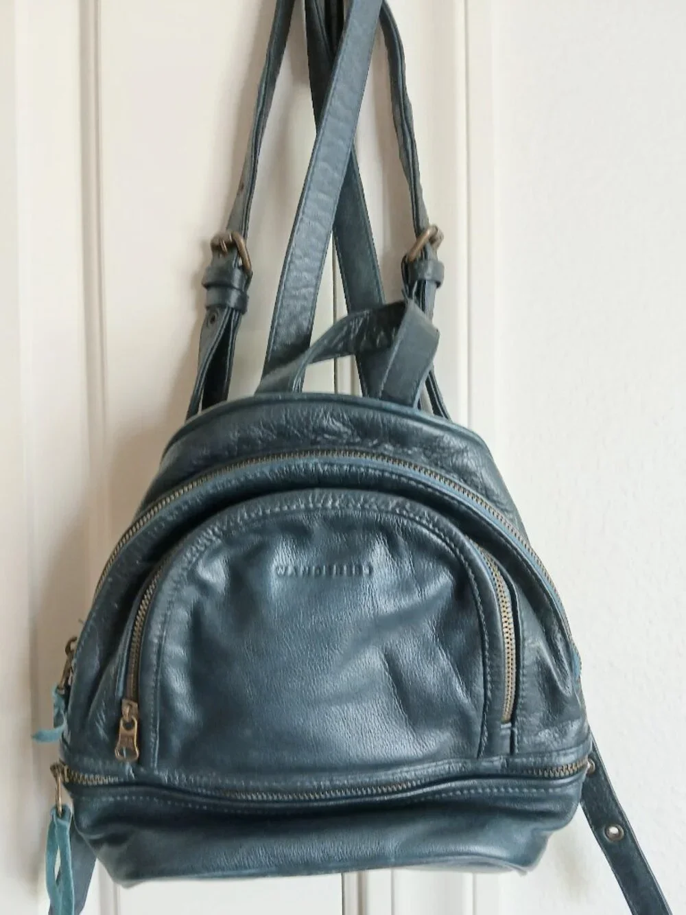 Leather Backpack - Picture 2 of 2
